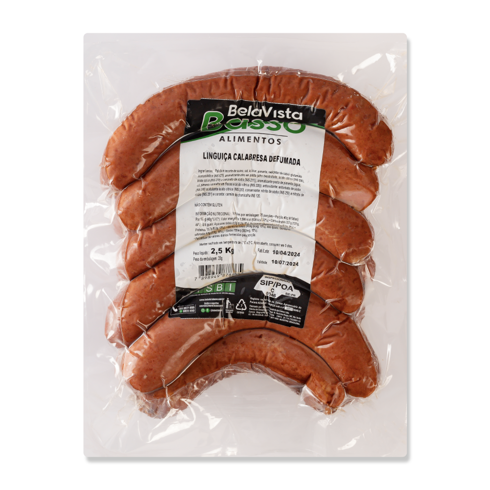 Linguiça Calabresa Defumada 
