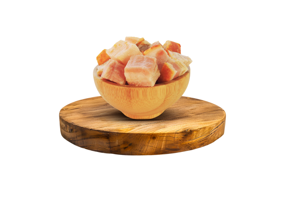 Bacon em Cubos Barriga