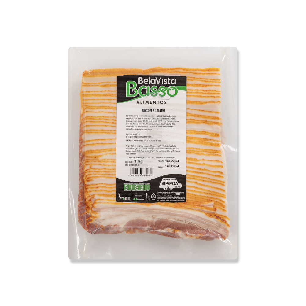 Bacon Fatiado Barriga