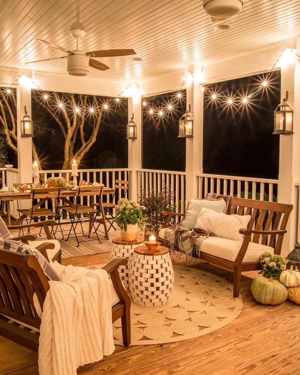 Fall Back Porch & Choosing the Best Capsule Decor